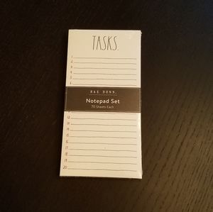 Rae Dunn Notepad Duo Pack Wish List & Tasks NWT